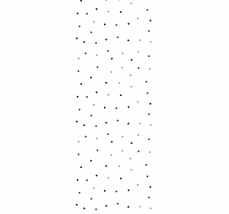 Papier peint géometrique triangles épars - TenStickers