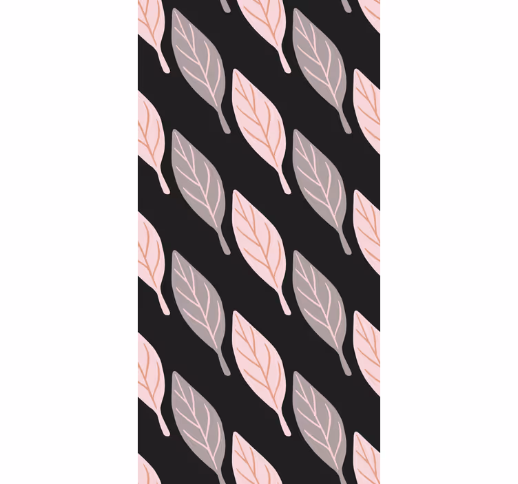 Papier peint feuilles motif de feuillage élégant - TenStickers