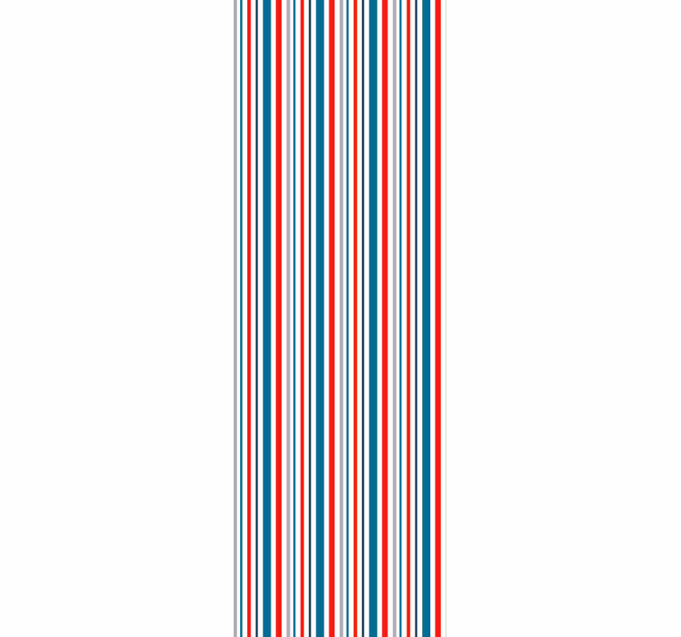 Papier peint rayures motif simple et élégant - TenStickers
