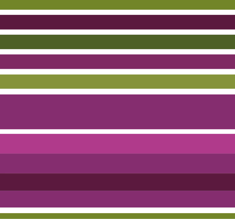 Papier peint rayures Design horizontal violet et vert - TenStickers