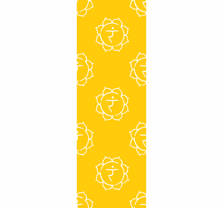 Papier peint géometrique motif de lion géométrique - TenStickers