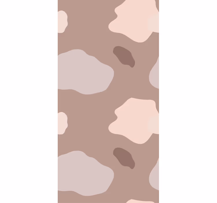 Papier peint chambre motif de nuage abstrait - TenStickers