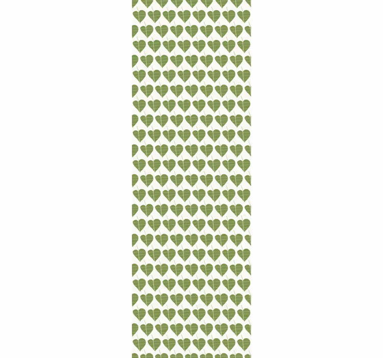 Papier peint feuilles conception de modèle de feuille - TenStickers