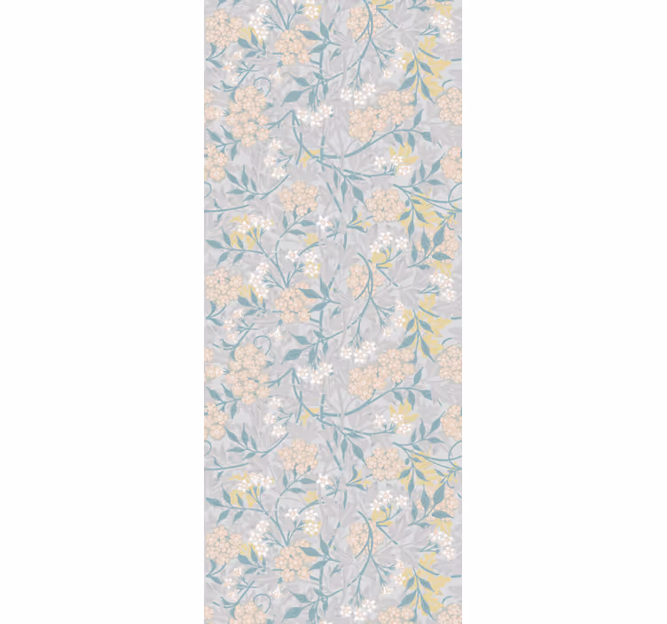 Papier peint floral élégance de l'hortensia floral - TenStickers