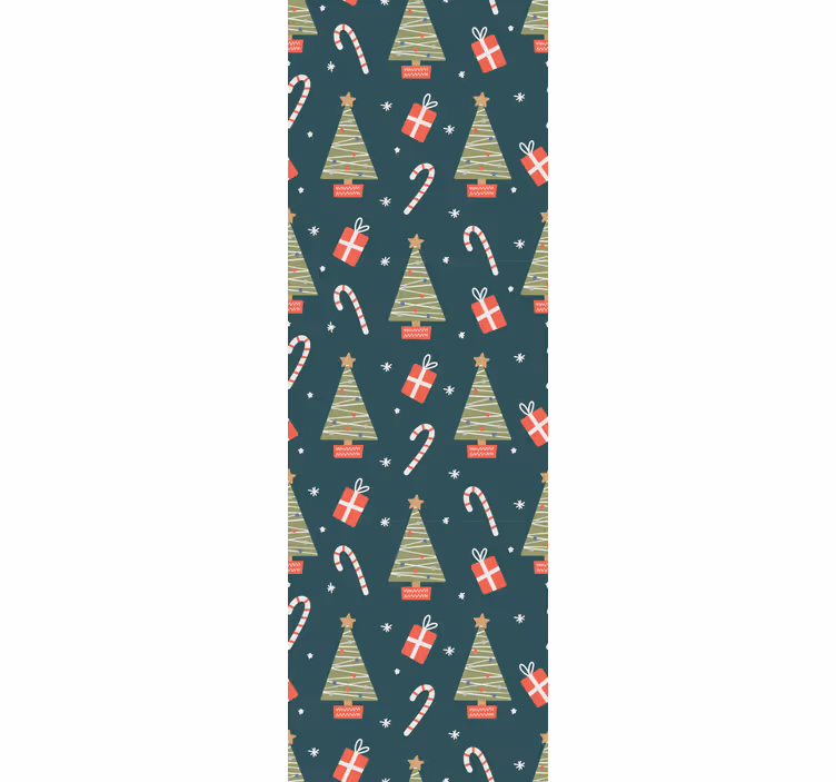 Papier peint noel décor de fête - TenStickers
