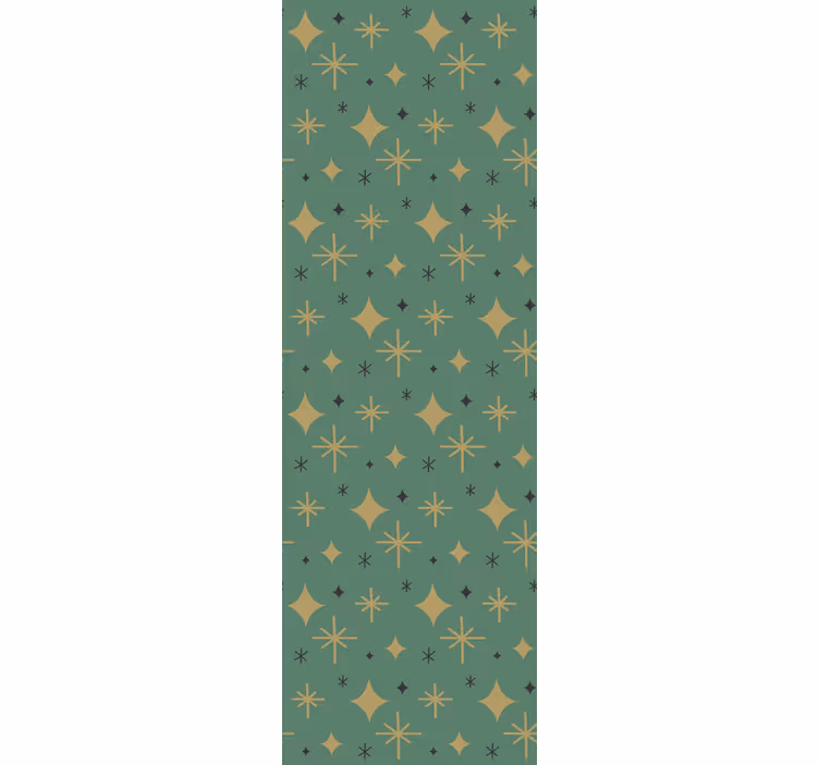 Papier peint noel géométrie festive - TenStickers