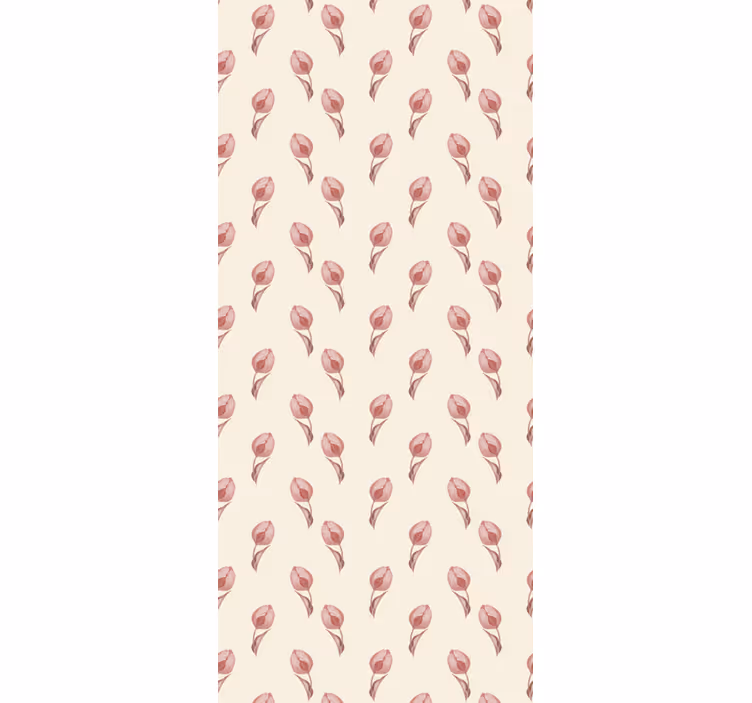 Papier peint floral Élément floral sans couture - TenStickers