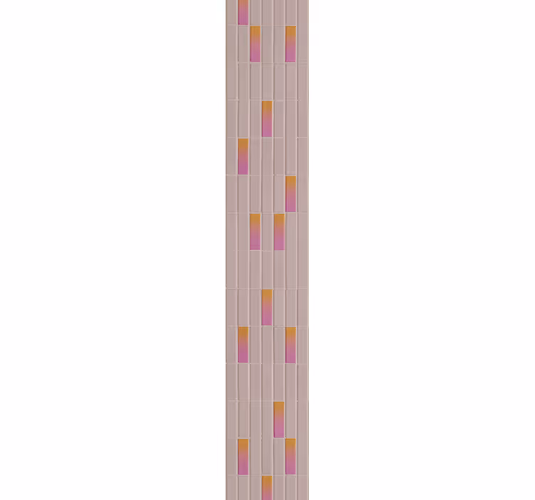 Papier peint carrelage Couleurs pastel de style kawaii - TenStickers