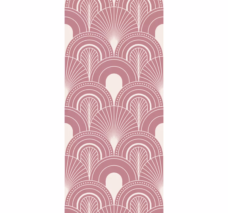 Papier peint géometrique motif d'arche élégant - TenStickers