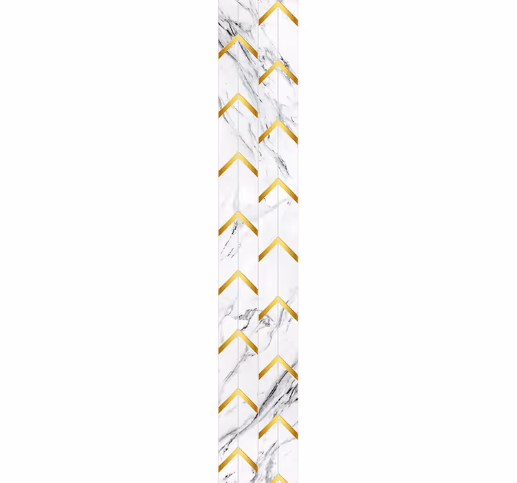 Papier peint marbre motif à chevrons élégant - TenStickers