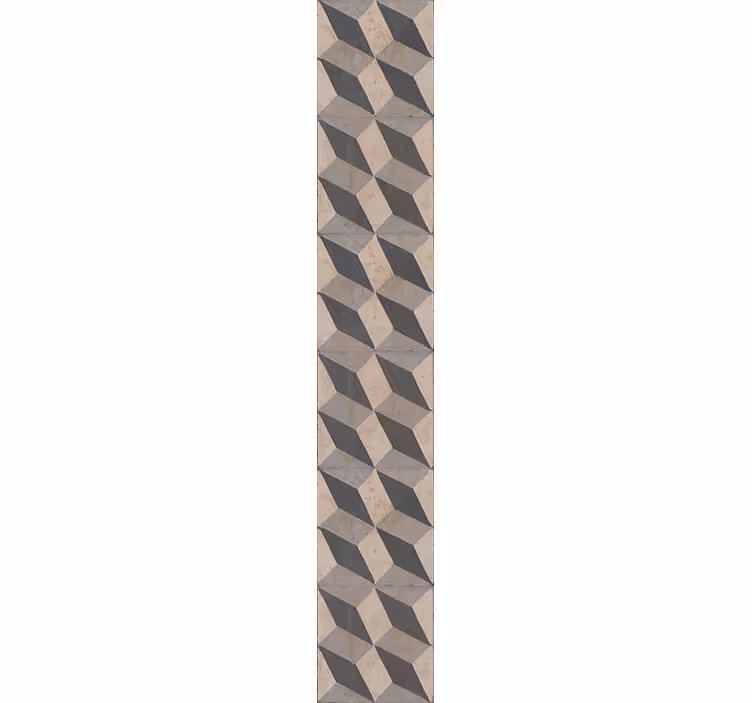 Papier peint moderne Carrelage moderne gris foncé - TenStickers