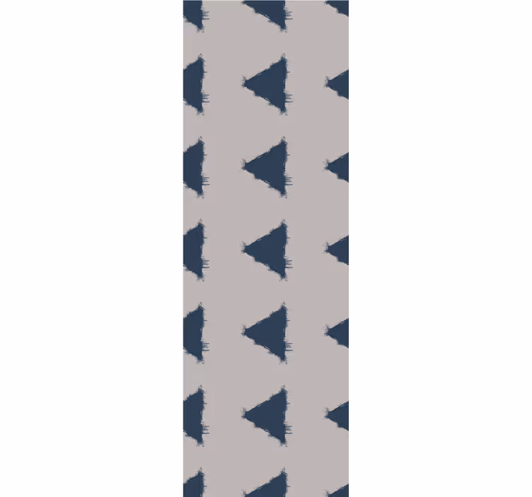 Papier peint triangles imprimé géométrique moderne - TenStickers