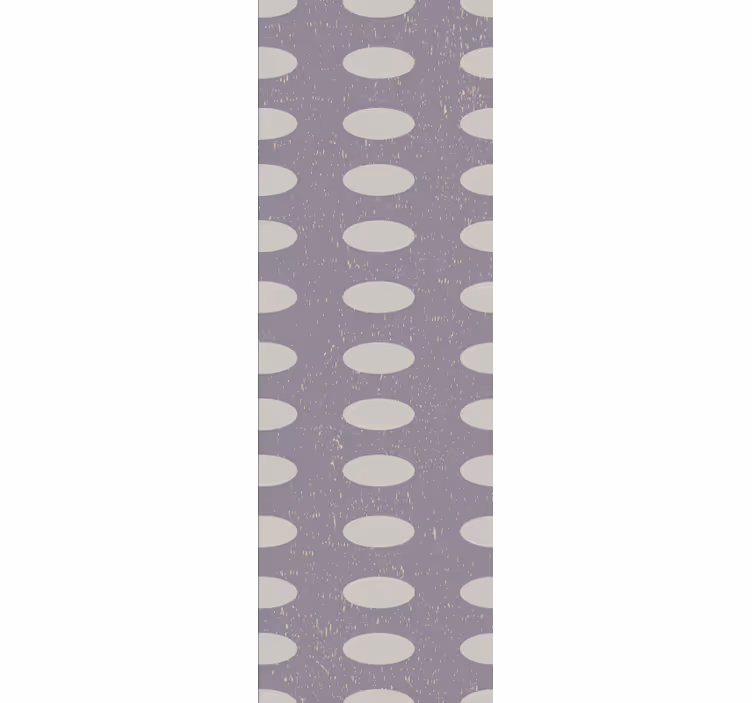 Papier peint cercles ovales lavande texturés - TenStickers