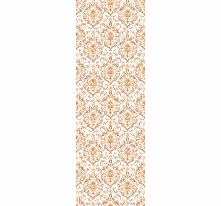 Papier peint salon touches baroques élégantes - TenStickers