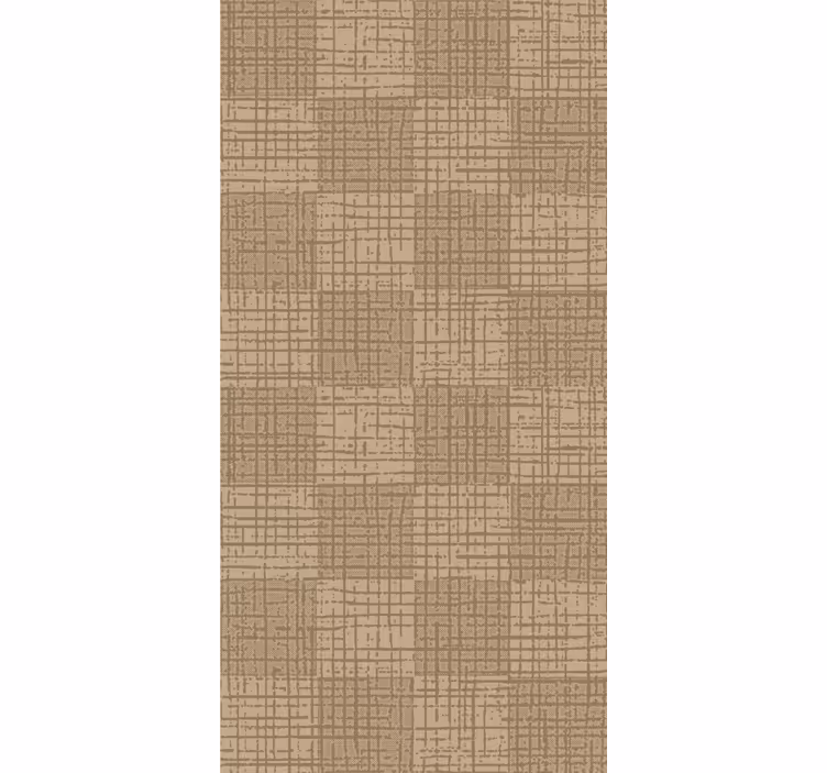 Papier peint chambre  carré caramel scandinave - TenStickers