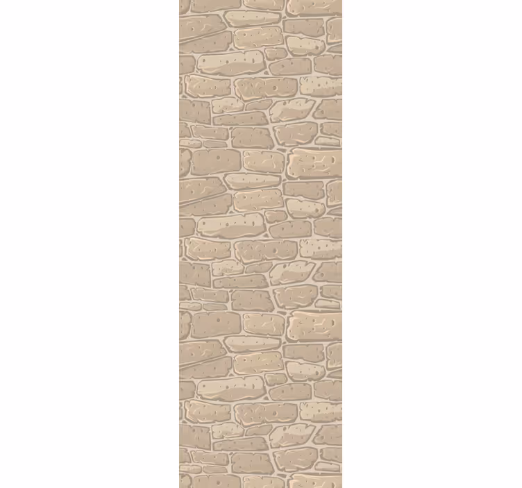Papier peint imitation pierre Modèle de pierre rustique moderne - TenStickers