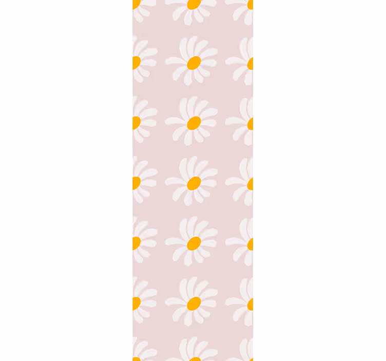 Papier peint enfant Illustration de fleurs "style bohème" - TenStickers
