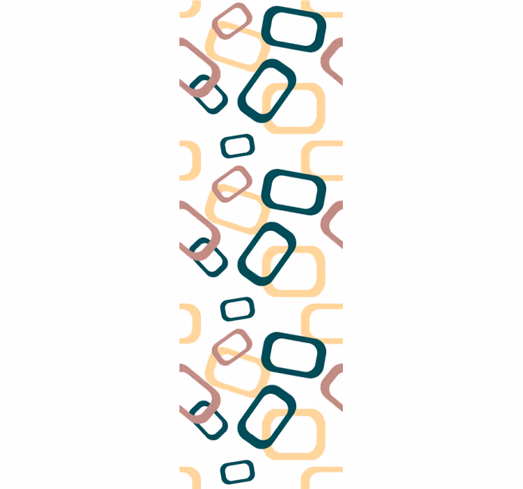 Papier peint moderne formes irrégulières - TenStickers