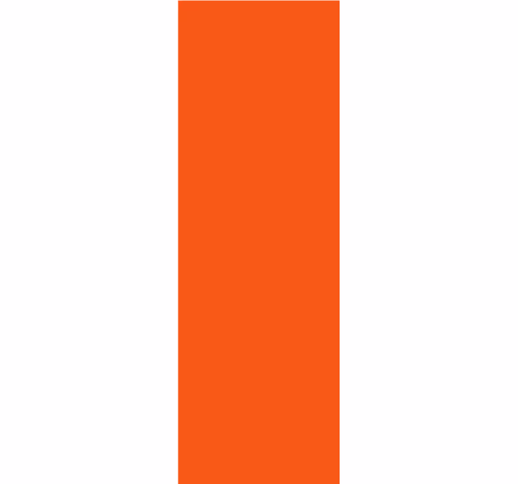 Papier peint orange Orange - TenStickers