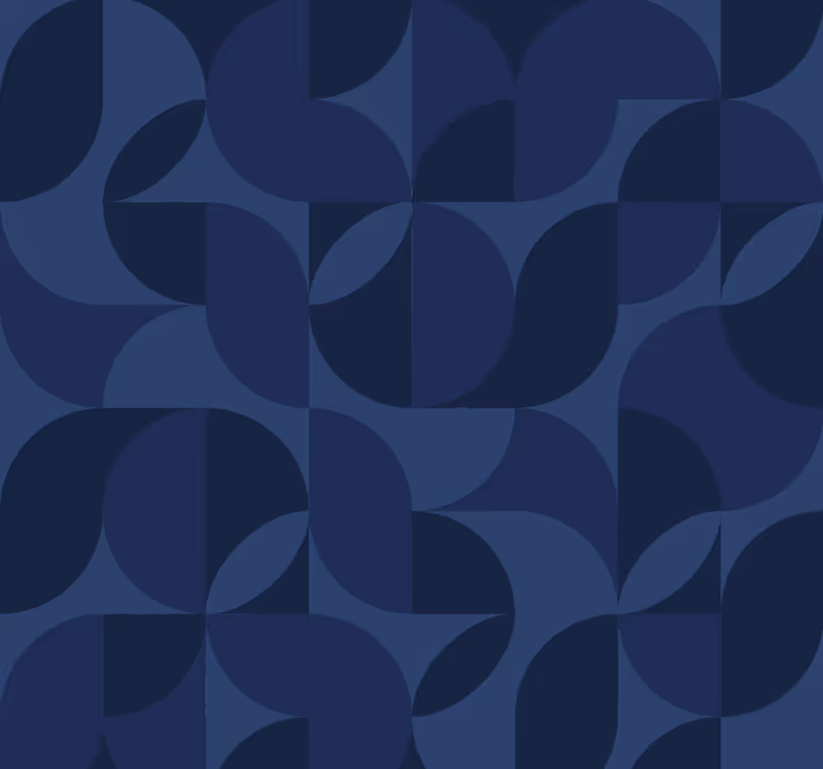 Papier peint Navy UK rétro géométrique - TenStickers