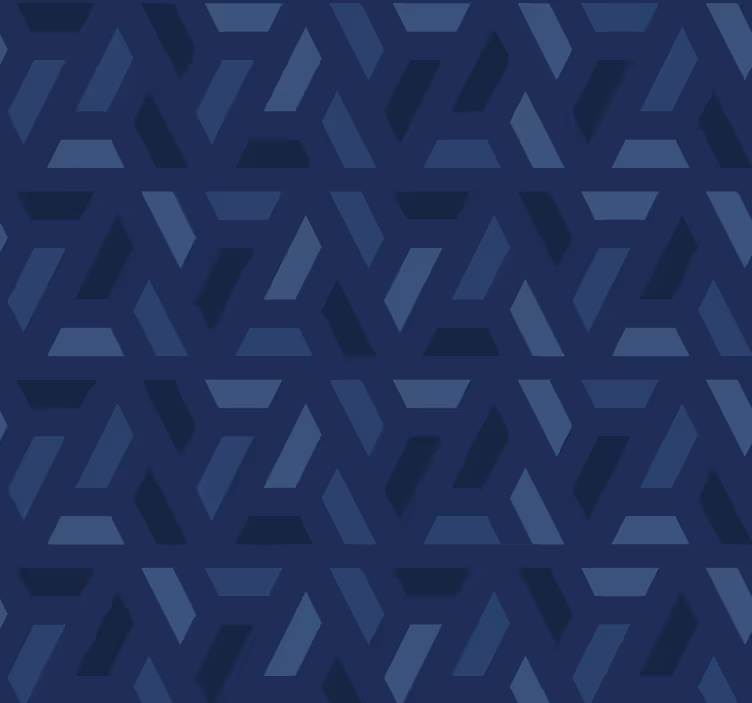 Papier peint Navy UK motif triangulaire - TenStickers