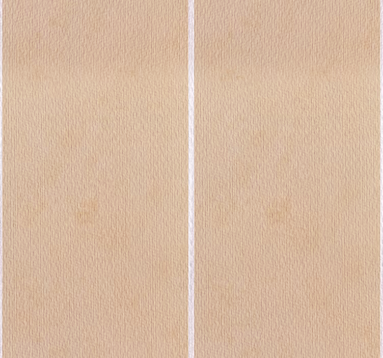Papier peint tête de lit larges rayures couleur beige - TenStickers