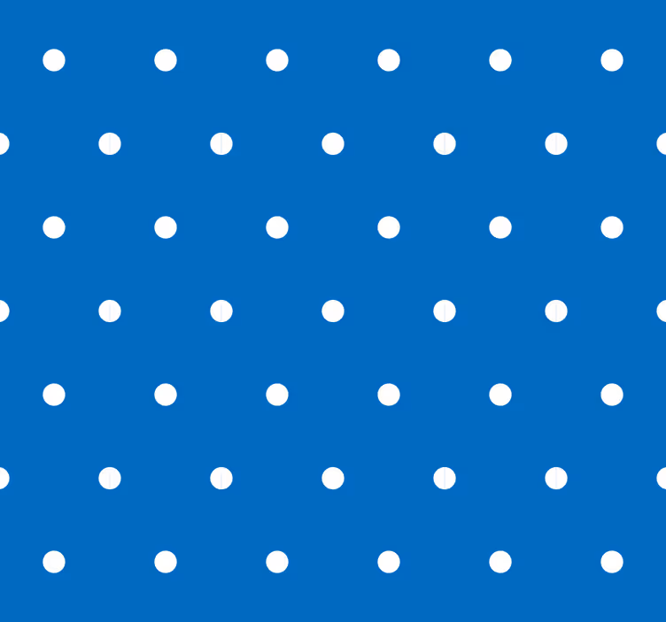 Papier peint cercles élégance à pois - TenStickers