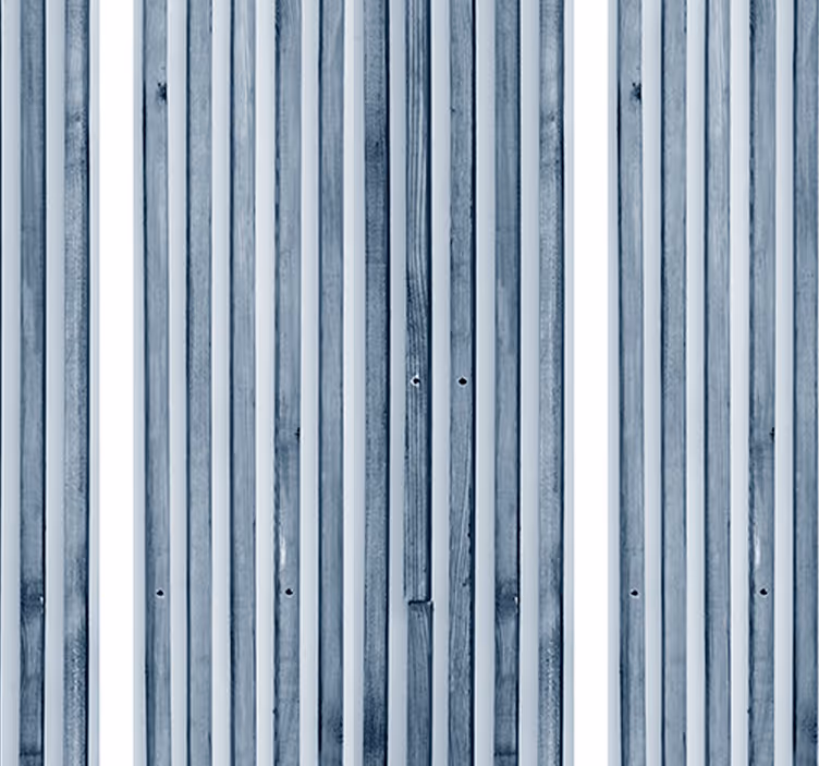 Papier peint bois planches de bois verticales - TenStickers