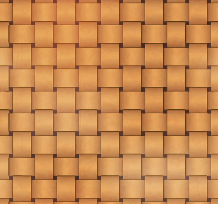 Papier peint bois modèle de grille en bois - TenStickers