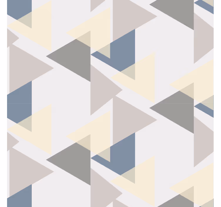 Papier peint moderne triangles verticaux - TenStickers