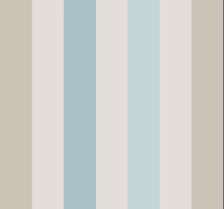 Papier peint salon rayures nuances bleues délicates - TenStickers