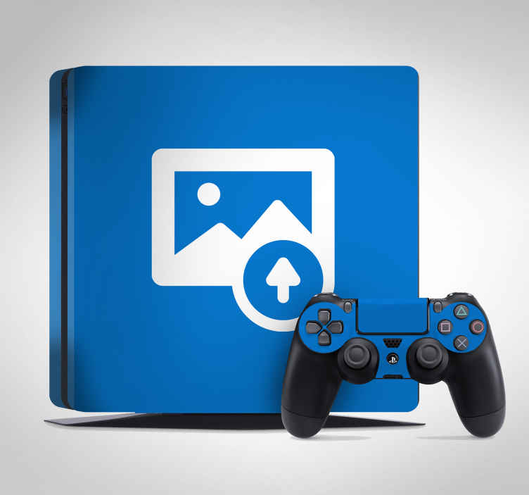 Sticker PS4 personnalisé