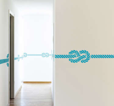 Frise murale noeuds marins