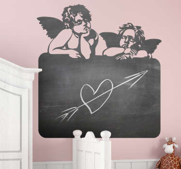 Sticker ardoise anges