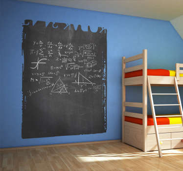 Sticker ardoise craie plaque