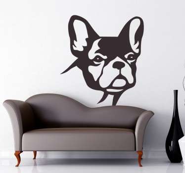 Sticker bulldog