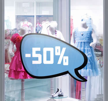 Sticker bulle promo BD