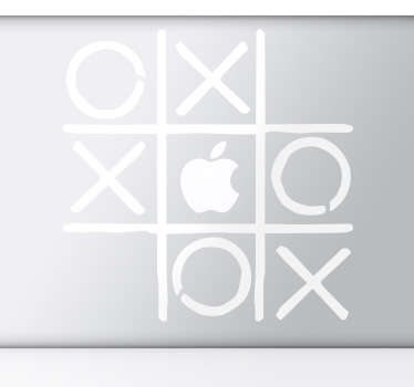 Sticker décoratif Morpion pour Mac
