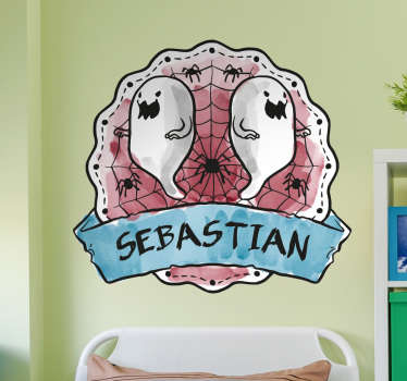 Sticker fantôme personnalisable