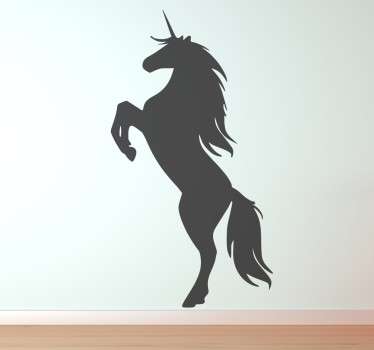 Sticker licorne figure
