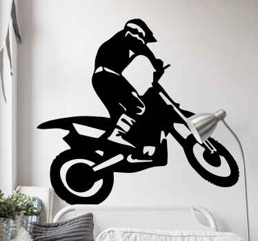 Sticker motocross