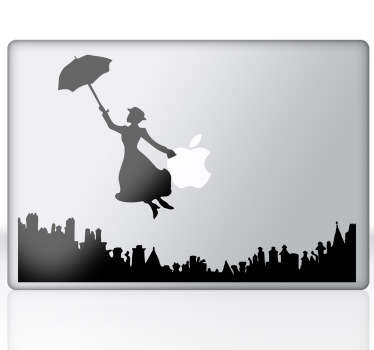 Sticker pc portable Mary Poppins