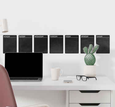 Sticker pense-bête blackboard