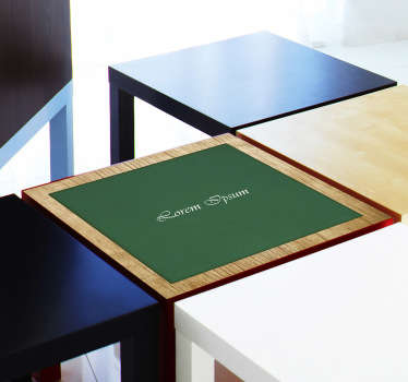 Sticker poker personnalisable