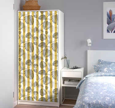 Sticker porte placard coulissante New-York