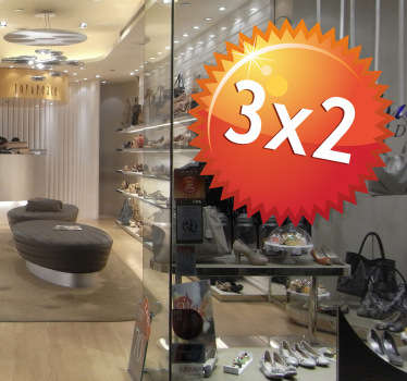 Sticker promotions spéciales