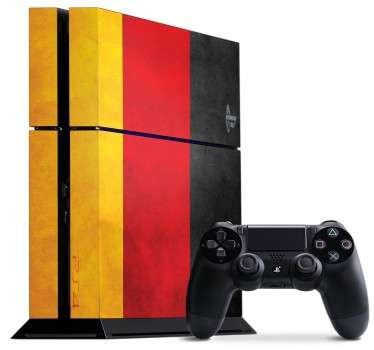 Sticker PS4 Allemagne