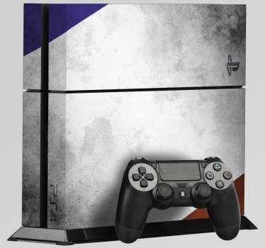Sticker PS4 France