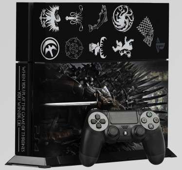 Sticker PS4 Game of Thrones
