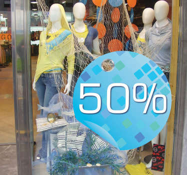 Sticker soldes offre spéciale